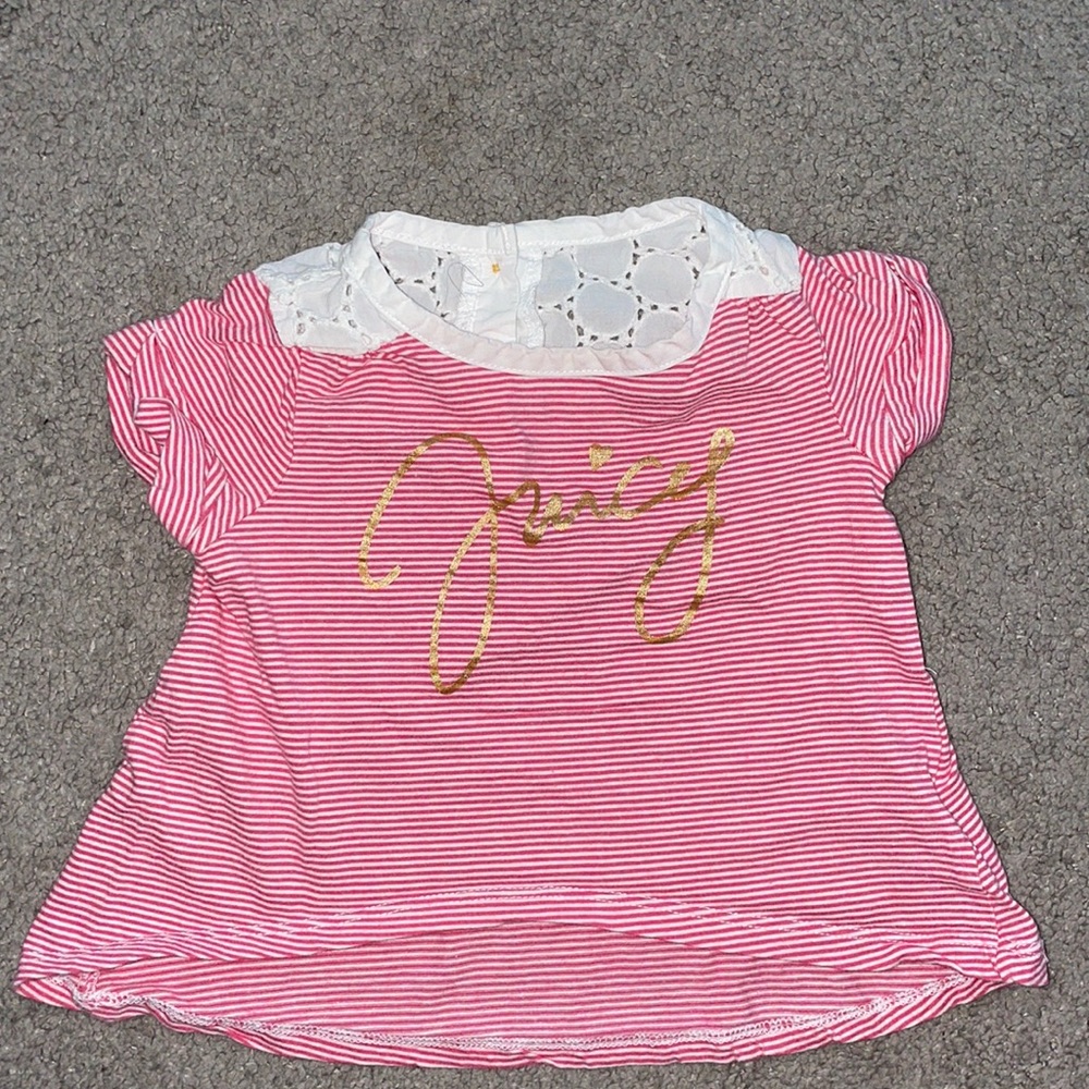 🏷️5 for $25🏷️ Juicy Couture 12-18 months top